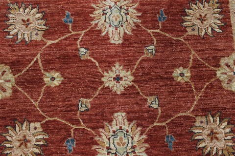 Ziegler Brown Runner Hand Knotted 40 X 146 Area Rug 250-23963 Image 7
