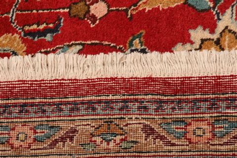 Tabriz Red Hand Knotted 86 X 124 Area Rug 100-23966 Image 1