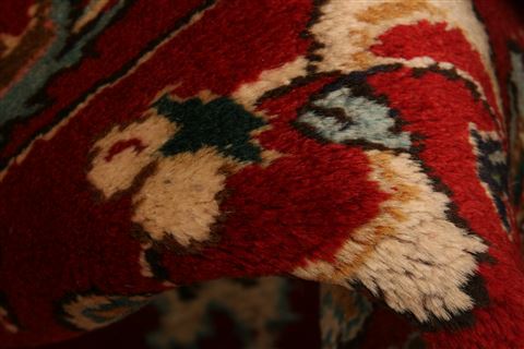 Tabriz Red Hand Knotted 86 X 124 Area Rug 100-23966 Image 5
