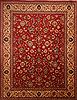 Tabriz Red Hand Knotted 86 X 124  Area Rug 100-23966 Thumb 0