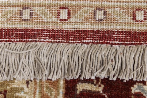 Chobi Brown Runner Hand Knotted 39 X 130 Area Rug 250-23967 Image 3