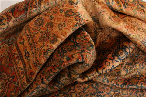 Sarouk Yellow Hand Knotted 98 X 145 Area Rug 100-23968 Image 2