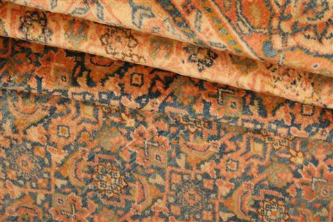 Sarouk Yellow Hand Knotted 98 X 145 Area Rug 100-23968 Image 3