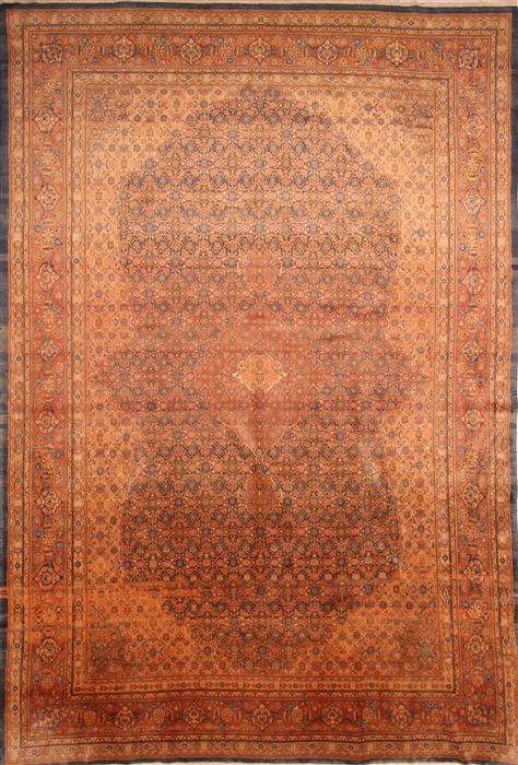 Sarouk Yellow Hand Knotted 98 X 145 Area Rug 100-23968 Image 0