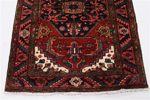 Heriz Red Runner Hand Knotted 311 X 116 Area Rug 250-23969 Image 12