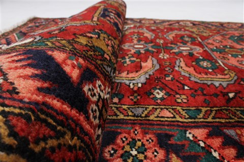 Heriz Red Runner Hand Knotted 311 X 116 Area Rug 250-23969 Image 5