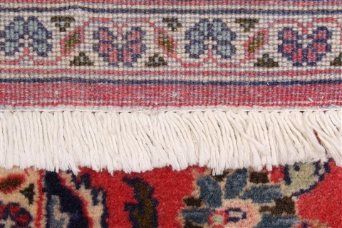 Kashan Purple Runner Hand Knotted 29 X 811  Area Rug 250-23977 Image 11