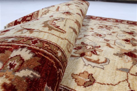 Chobi Beige Hand Knotted 42 X 78 Area Rug 250-23979 Image 11