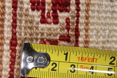 Chobi Beige Hand Knotted 42 X 78 Area Rug 250-23979 Image 12