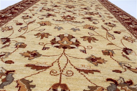 Chobi Beige Hand Knotted 42 X 78 Area Rug 250-23979 Image 2