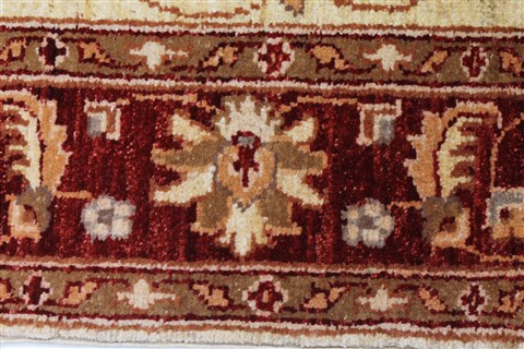 Chobi Beige Hand Knotted 42 X 78 Area Rug 250-23979 Image 3