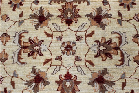 Chobi Beige Hand Knotted 42 X 78 Area Rug 250-23979 Image 4
