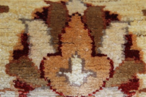 Chobi Beige Hand Knotted 42 X 78 Area Rug 250-23979 Image 7