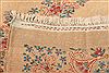 Kerman Beige Hand Knotted 99 X 141 Area Rug 100-23982 Thumb 7