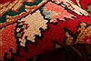 Tabriz Red Hand Knotted 99 X 130 Area Rug 100-23983 Thumb 1