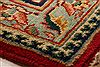 Tabriz Red Hand Knotted 99 X 130 Area Rug 100-23983 Thumb 9