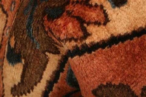 Bakhtiar Brown Hand Knotted 106 X 136 Area Rug 253-23985 Image 2