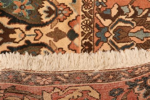 Bakhtiar Brown Hand Knotted 106 X 136 Area Rug 253-23985 Image 9