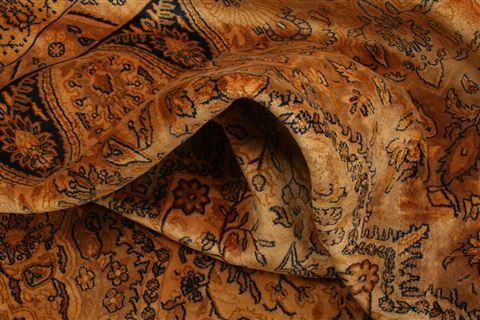 Kashmar Brown Hand Knotted 82 X 123 Area Rug 100-23986 Image 10