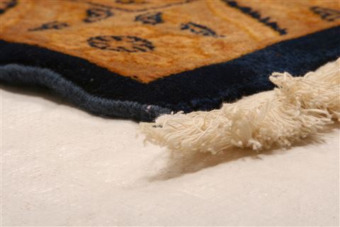 Kashmar Brown Hand Knotted 82 X 123 Area Rug 100-23986 Image 3