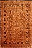 Kashmar Brown Hand Knotted 82 X 123 Area Rug 100-23986 Thumb 0