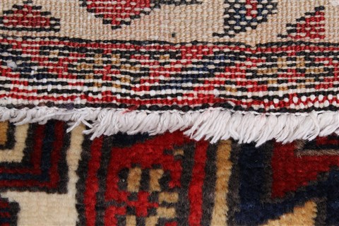Karajeh Yellow Runner Hand Knotted 37 X 710 Area Rug 250-23988 Image 10