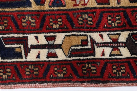Karajeh Yellow Runner Hand Knotted 37 X 710 Area Rug 250-23988 Image 1