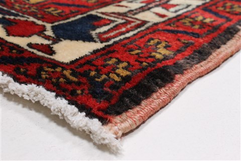 Karajeh Yellow Runner Hand Knotted 37 X 710 Area Rug 250-23988 Image 5