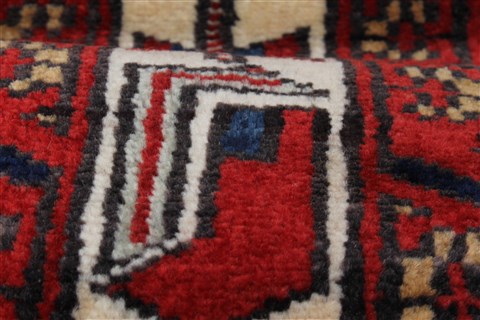 Karajeh Yellow Runner Hand Knotted 37 X 710 Area Rug 250-23988 Image 7