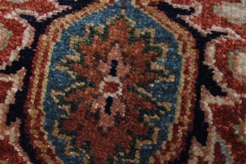 Serapi Beige Runner Hand Knotted 411 X 1111 Area Rug 250-23989 Image 1