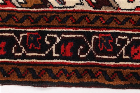 Kashan Beige Runner Hand Knotted 35 X 1011 Area Rug 250-23990 Image 10
