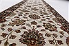 Agra Beige Runner Hand Knotted 26 X 140  Area Rug 250-23991 Thumb 4