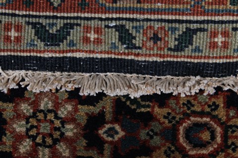 Herati Blue Runner Hand Knotted 27 X 200 Area Rug 250-23992 Image 14