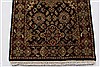 Agra Black Runner Hand Knotted 27 X 182  Area Rug 250-23993 Thumb 4
