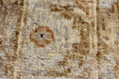 Pishavar Brown Runner Hand Knotted 27 X 1710 Area Rug 250-23998 Image 7