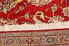 Tabriz Red Hand Knotted 96 X 128  Area Rug 100-23999 Thumb 8
