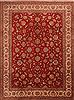 Tabriz Red Hand Knotted 96 X 128  Area Rug 100-23999 Thumb 0