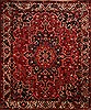 Bakhtiar Red Hand Knotted 1010 X 1211  Area Rug 100-24002 Thumb 0