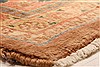 Sarouk Yellow Hand Knotted 1010 X 1210  Area Rug 100-24003 Thumb 9