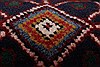 Heriz Blue Runner Hand Knotted 36 X 108  Area Rug 250-24005 Thumb 7