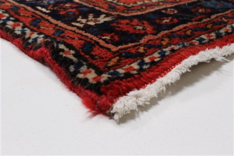 Hamedan Red Runner Hand Knotted 211 X 162 Area Rug 250-24011 Image 6