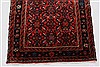 Hamedan Red Runner Hand Knotted 211 X 162  Area Rug 250-24011 Thumb 5