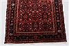 Hamedan Red Runner Hand Knotted 211 X 162 Area Rug 250-24011 Thumb 5