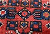 Hamedan Red Runner Hand Knotted 211 X 162  Area Rug 250-24011 Thumb 7