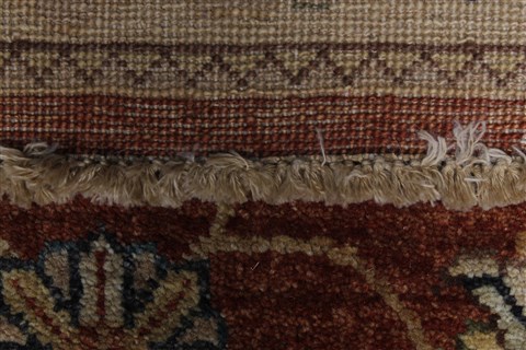Ziegler Brown Runner Hand Knotted 26 X 198 Area Rug 250-24031 Image 1