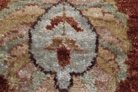 Ziegler Brown Runner Hand Knotted 26 X 198 Area Rug 250-24031 Image 8