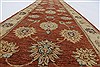 Ziegler Brown Runner Hand Knotted 26 X 198 Area Rug 250-24031 Thumb 2