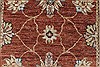 Ziegler Brown Runner Hand Knotted 26 X 198 Area Rug 250-24031 Thumb 4