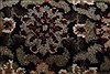 Herati Black Runner Hand Knotted 26 X 196  Area Rug 250-24034 Thumb 7