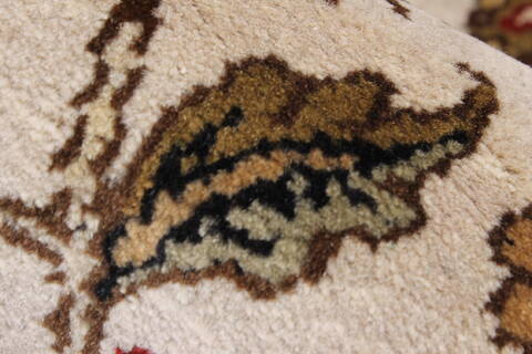 Jaipur Beige Runner Hand Knotted 40 X 1710  Area Rug 250-24040 Image 12
